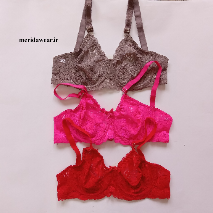 سوتین گوشواره ای فنردار گل رز کد ۲۳