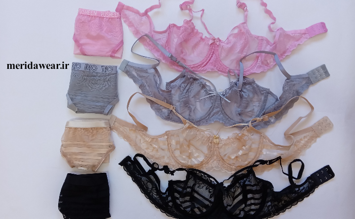 ست شورت و سوتین فنردار طرح ویکتوریا کد ۲۰